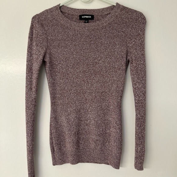 EUC Lot of 4 Express Crewneck Sweaters sz XS - Picture 4 of 11